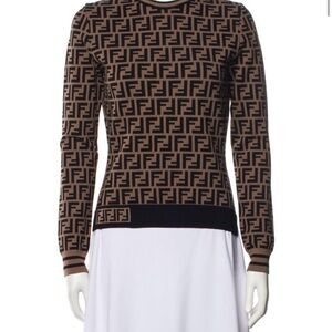 Fendi logo jumper
